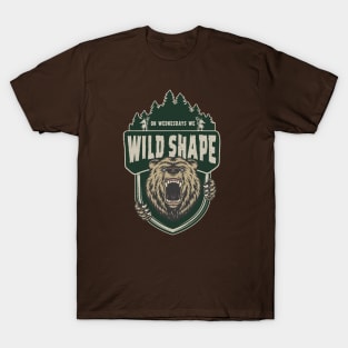 On Wednesdays We Wild Shape T-Shirt